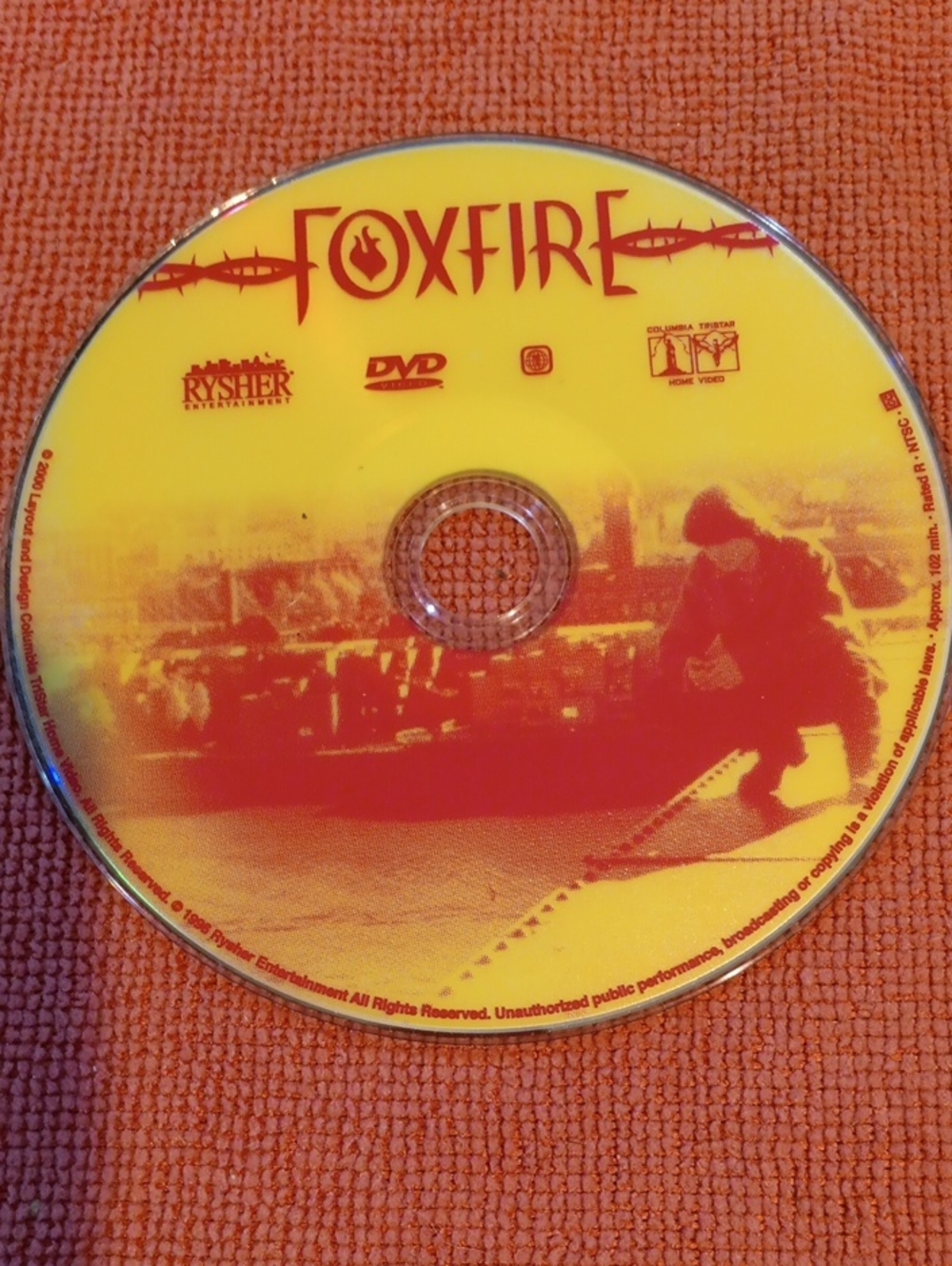 2/$8 Foxfire DVD *NO CASE*
